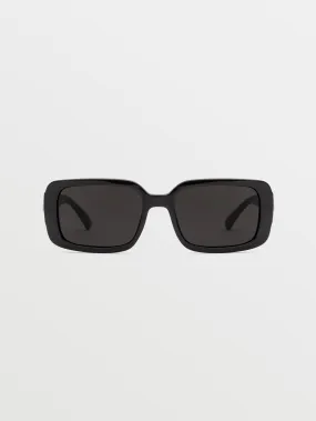 Volcom True Sunglasses Gloss Black