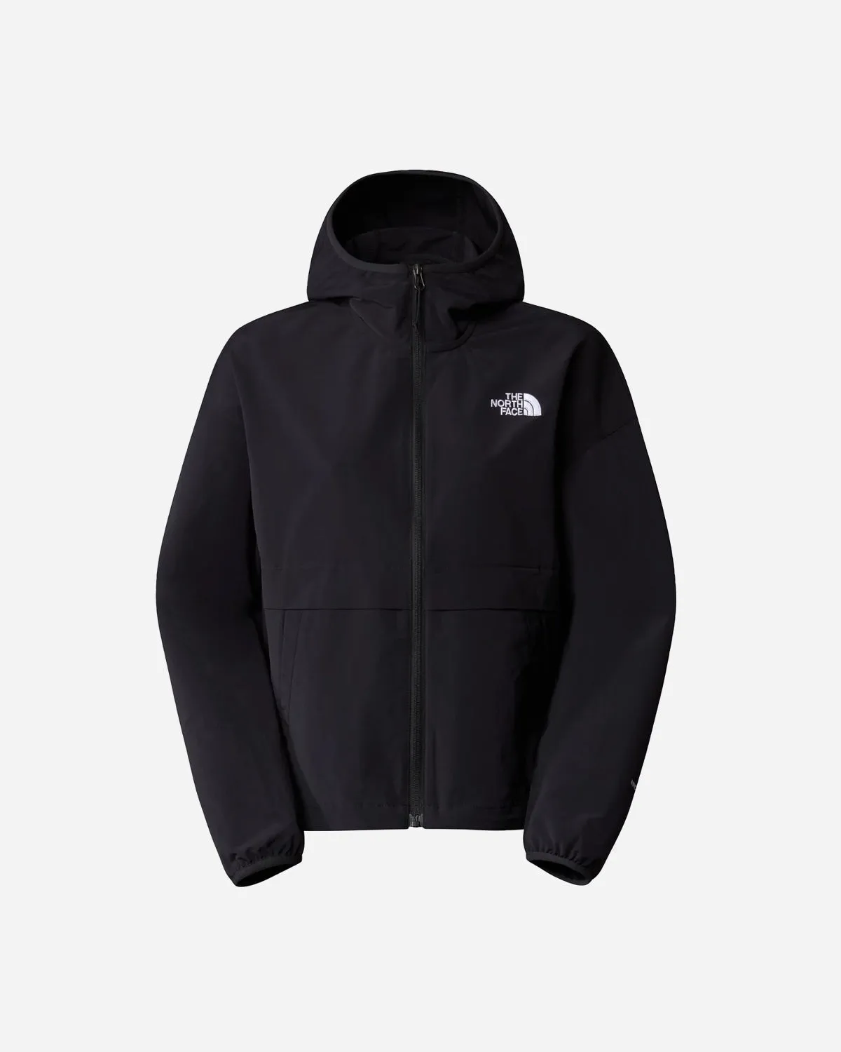 W Easy Wind Fz Jacket - Black