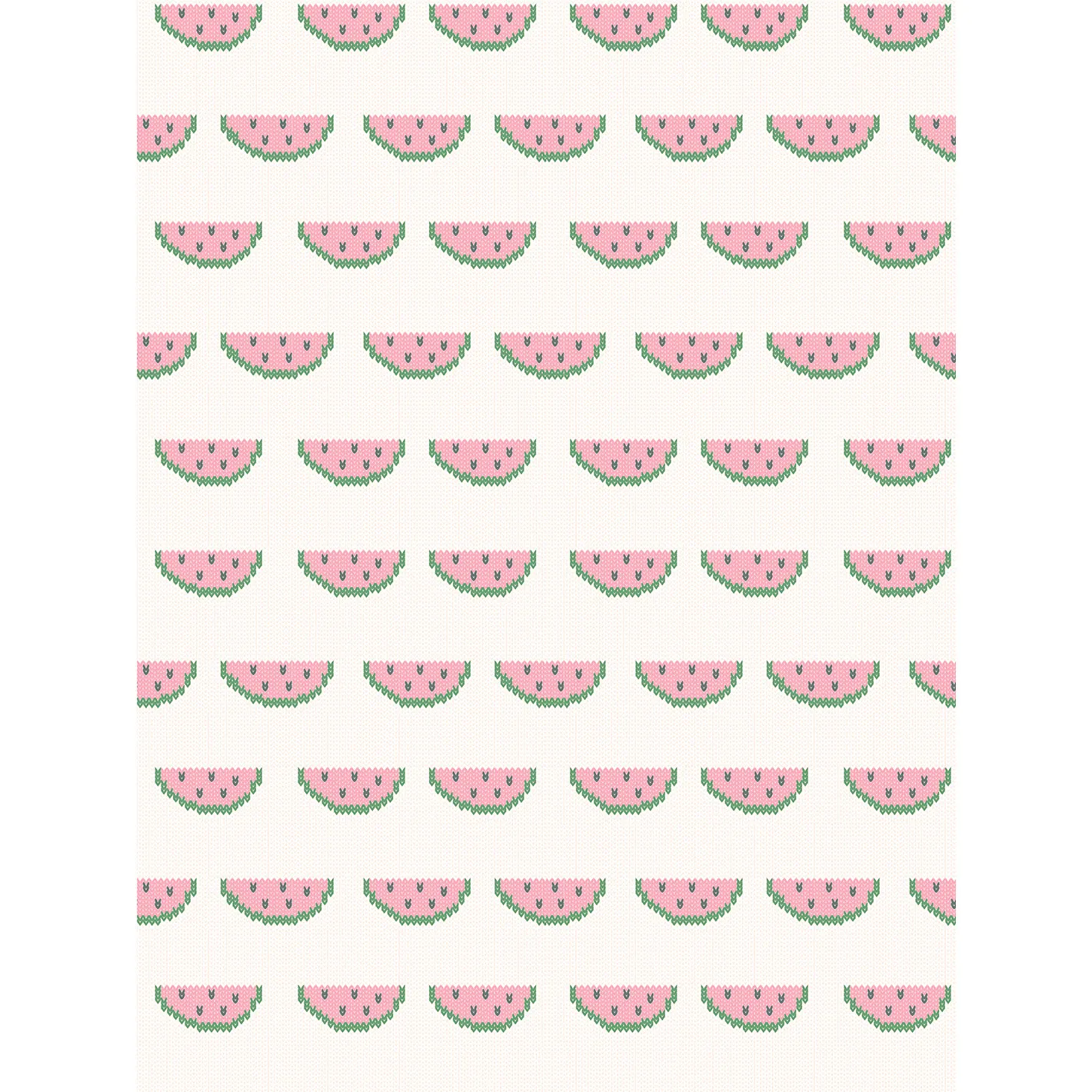 WallShoppe Tea Collection Watermelon Kit Traditional Wallpaper, Ballet Slipper