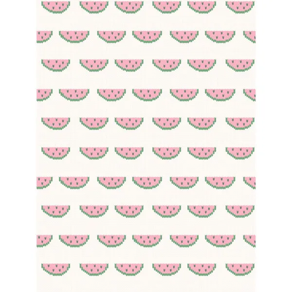 WallShoppe Tea Collection Watermelon Kit Traditional Wallpaper, Ballet Slipper