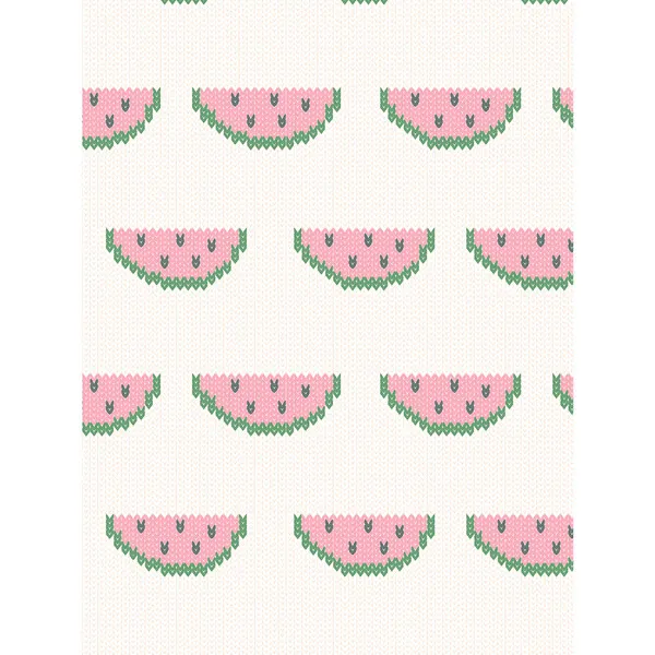 WallShoppe Tea Collection Watermelon Kit Traditional Wallpaper, Ballet Slipper