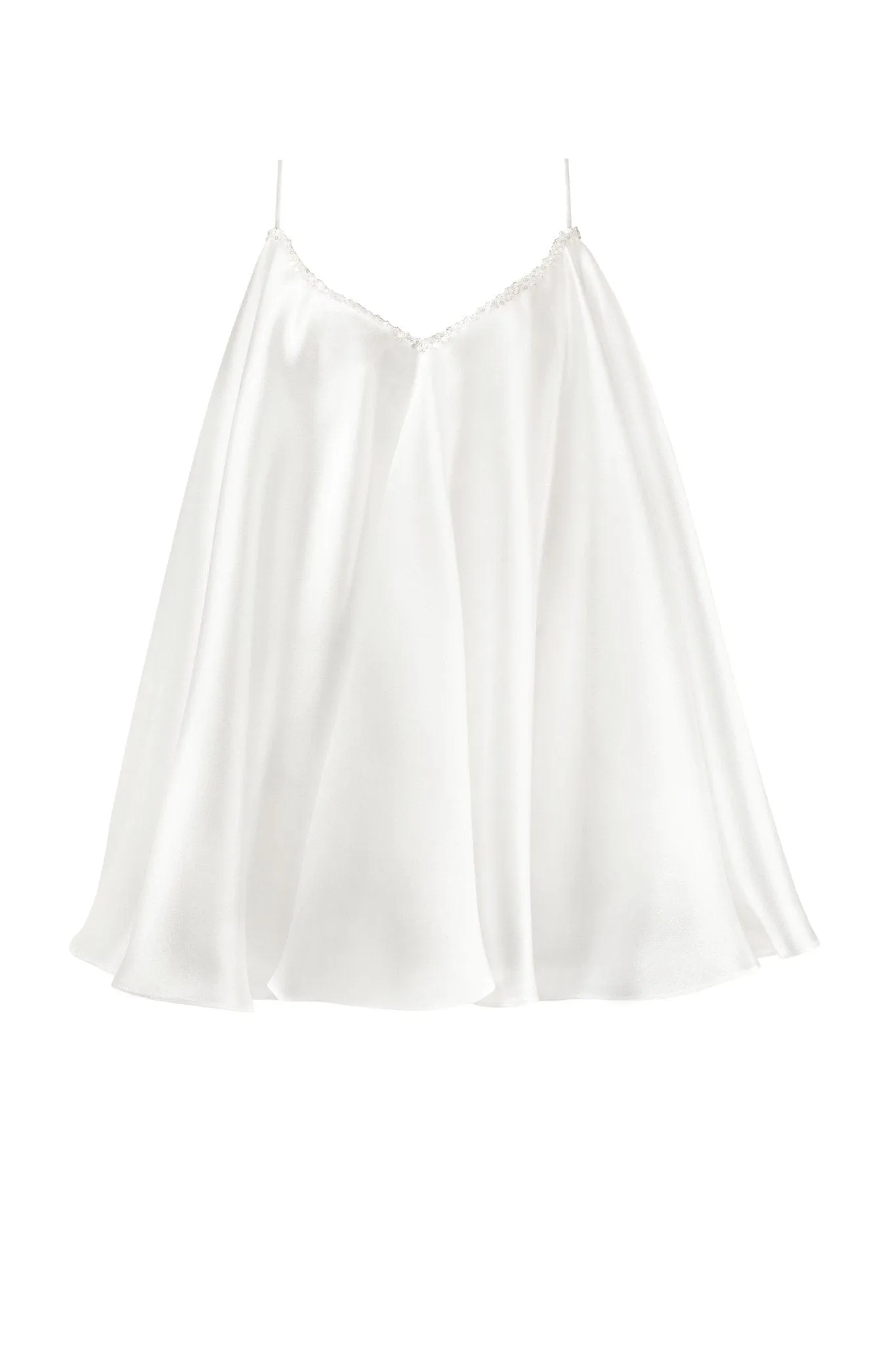 --White babydoll dress-