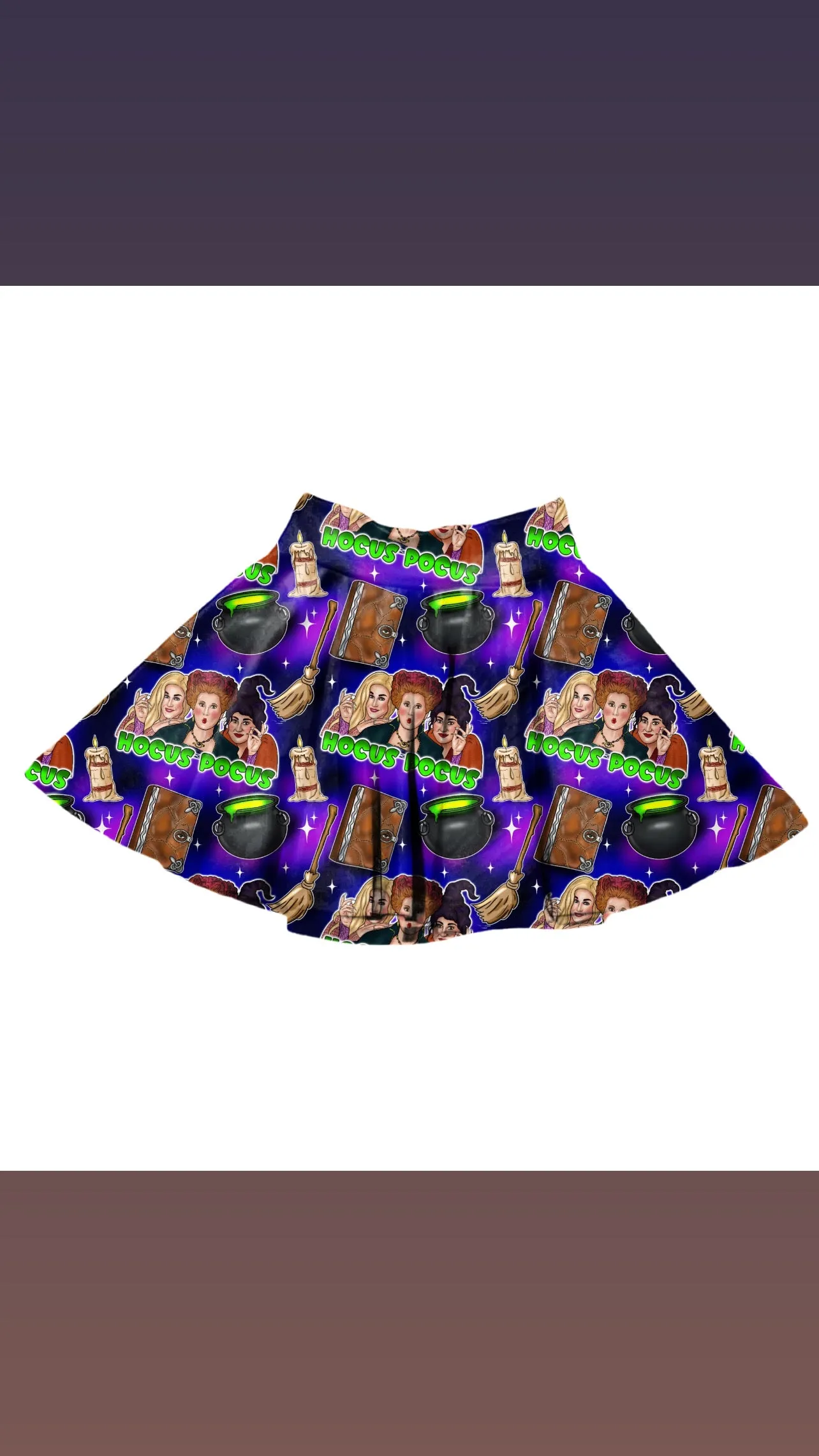 Witch Sisters Skater Skirt