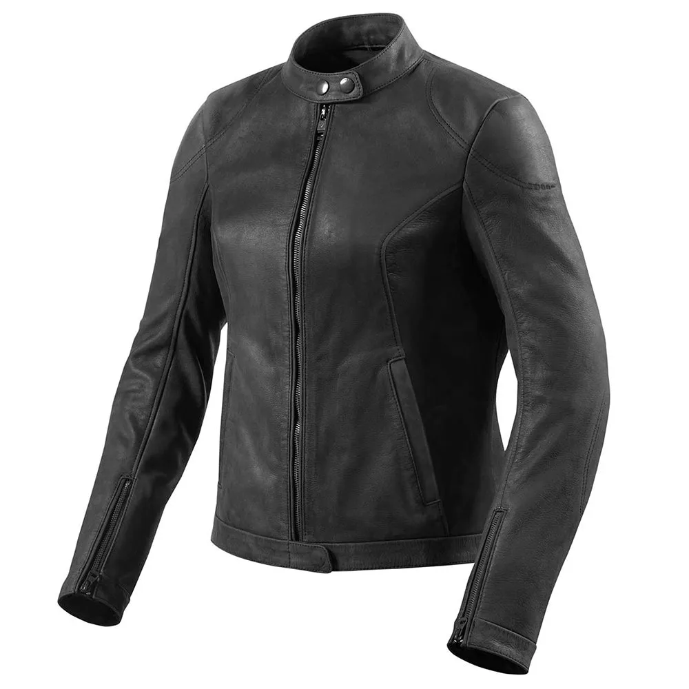 Women Leather Jacket Glamorous Biker Fashion Wear 3