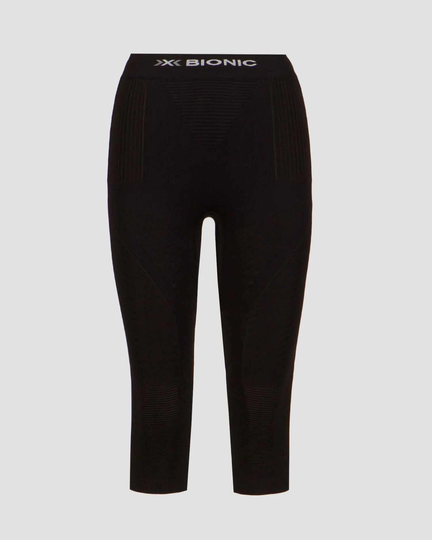 Women's black 3/4 thermal leggings X-Bionic Energy Accumulator 4.0 eawp07w22w-b002