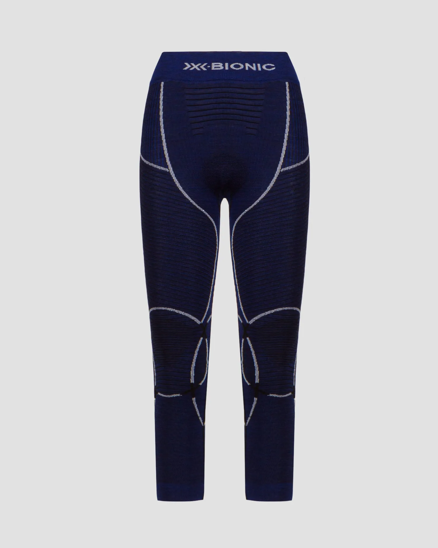 Women's navy blue thermal leggings X-Bionic Merino clwp05w23w-a655