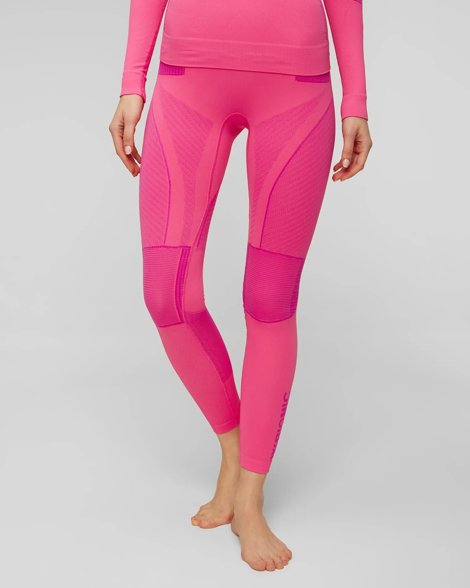 Women's pink thermo-active leggings X-Bionic Energy Accumulator 4.0 eawp05w19w-p130