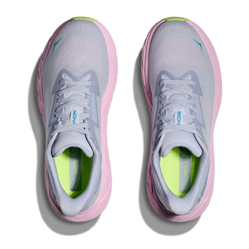 Women’s HOKA Arahi 7 – Gull/Pink Twilight (GPT)