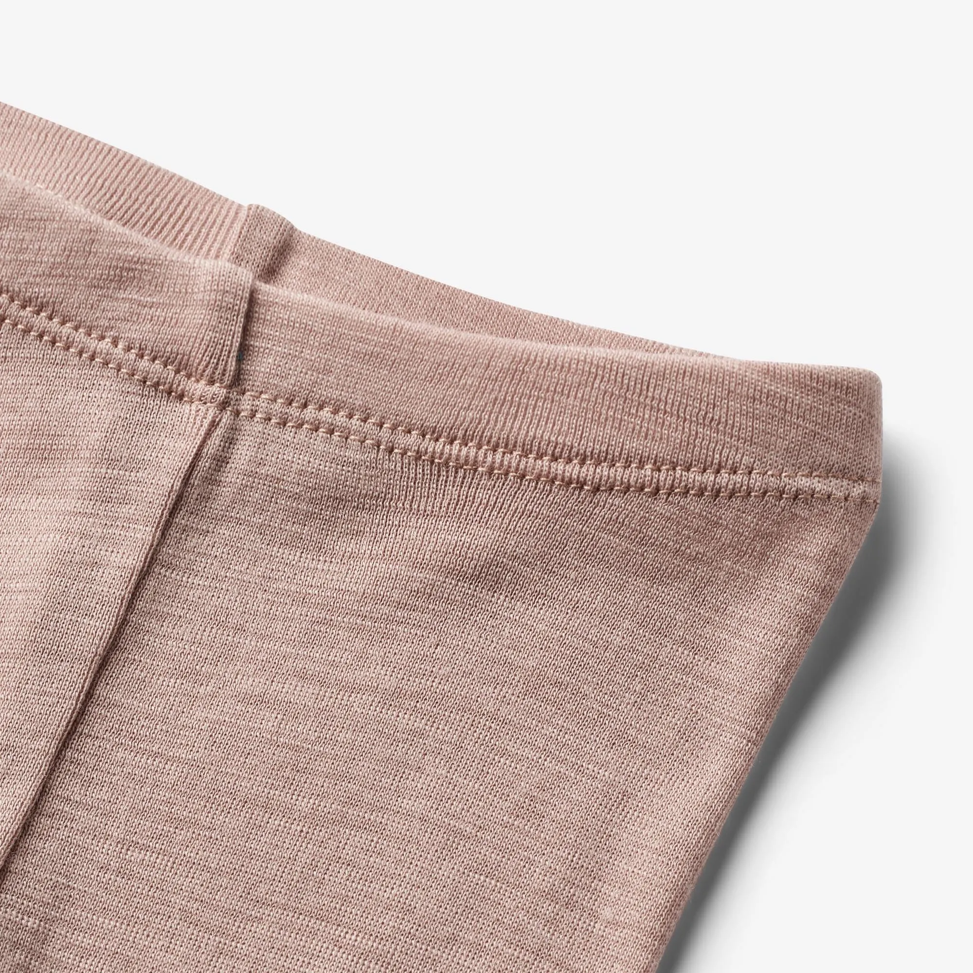 Wool Leggings Agi | Baby - dry rose