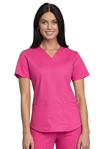 Workwear WW665 Professionals Women Scrubs Top V-Neck