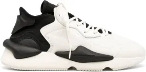 Y-3 Kaiwa leather sneakers White