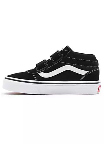 Youth Boys Ward Mid V Canvas Pumps by Vans | Look Again