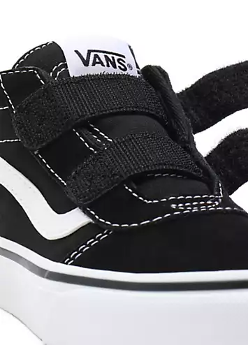 Youth Boys Ward Mid V Canvas Pumps by Vans | Look Again