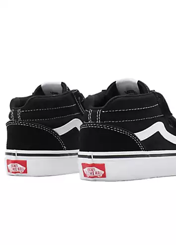 Youth Boys Ward Mid V Canvas Pumps by Vans | Look Again