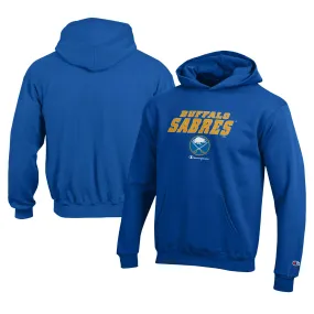 Youth Buffalo Sabres  Champion Royal Eco Powerblend Pullover Hoodie