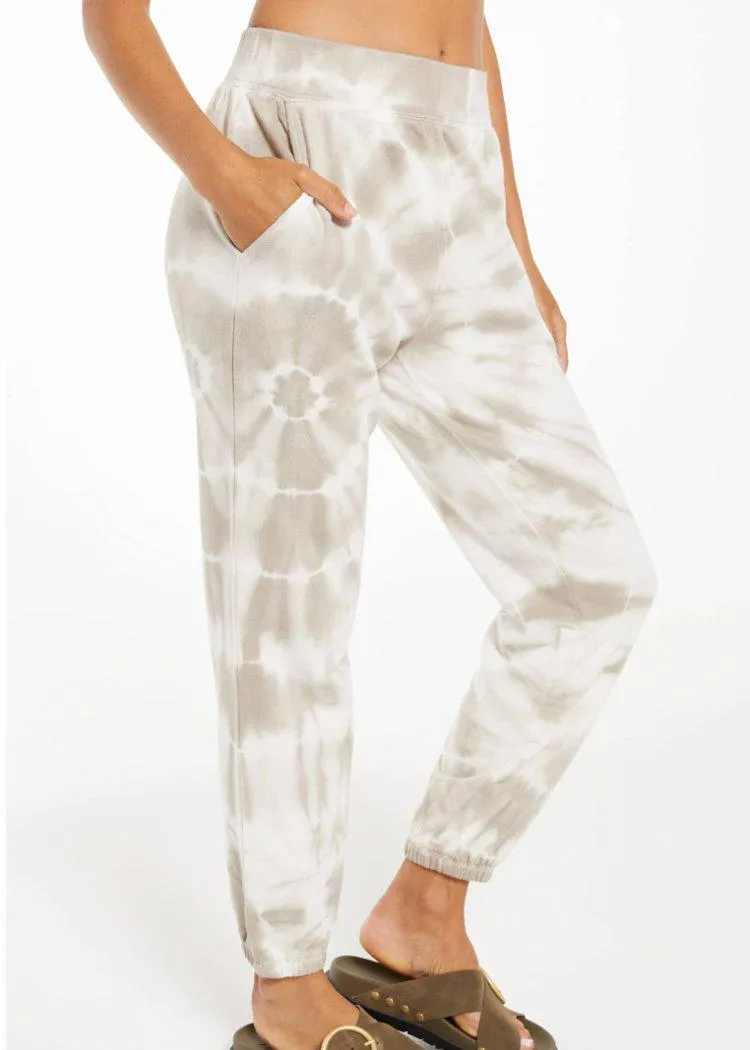 Z Supply Emery Spiral Tie Dye Joggers ***FINAL SALE***