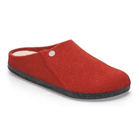  Zermatt Shearling Mule Slipper in Active Red  