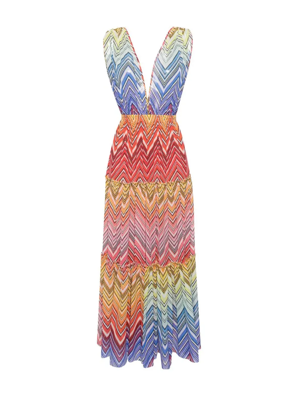 Zigzag Maxi Dress