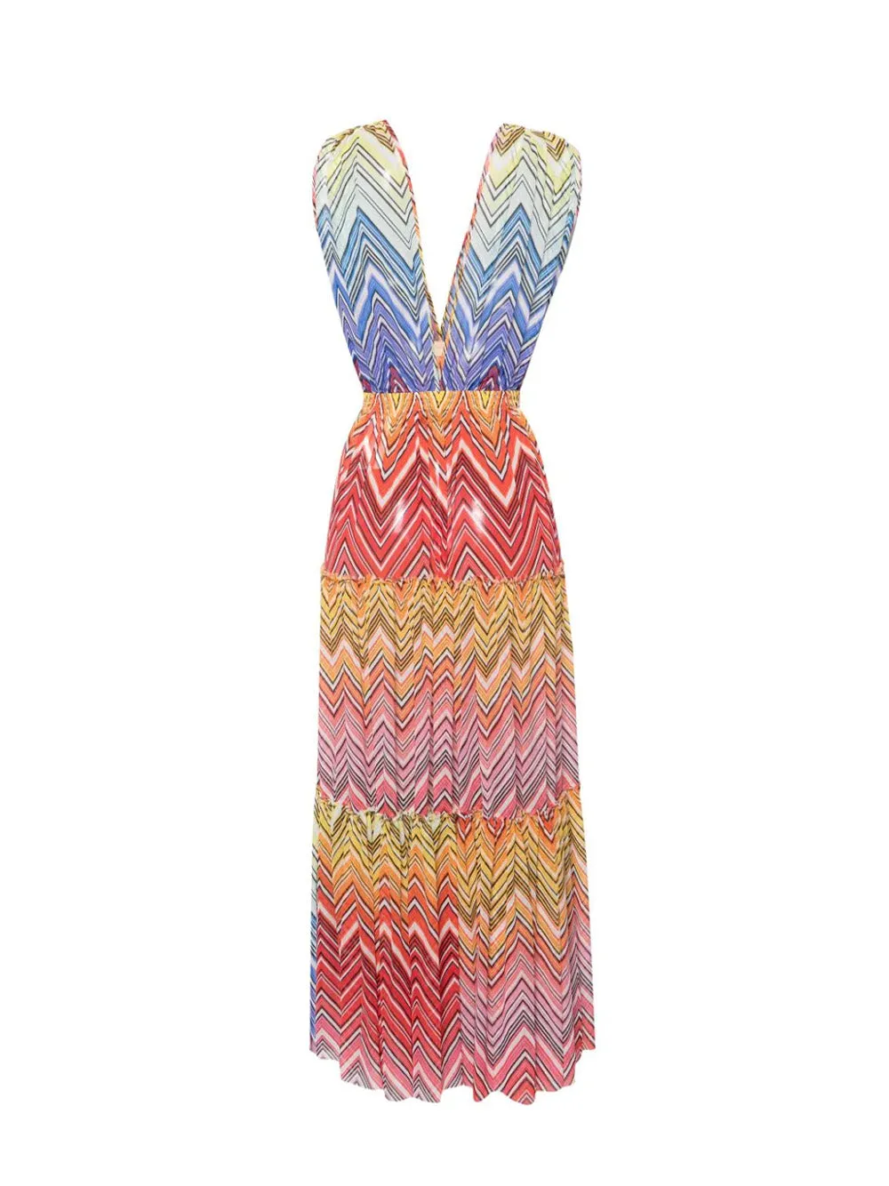 Zigzag Maxi Dress