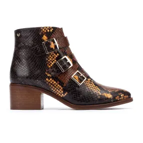 ZINNIA Ankle boot with buckles