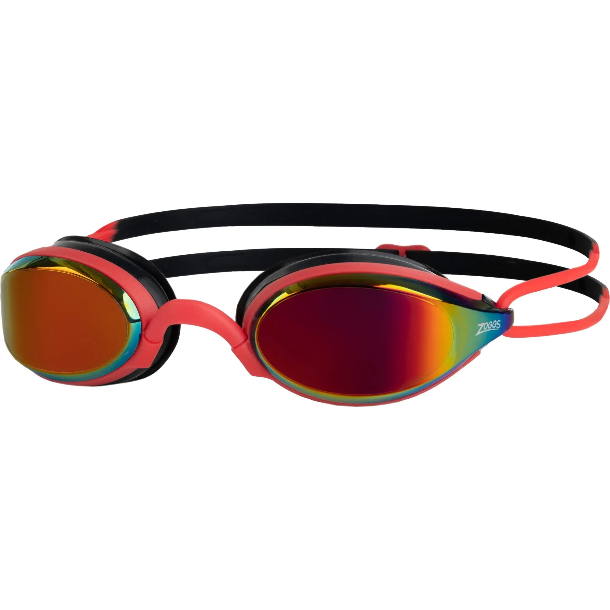 Zoggs - Fusion Air Titanium Swimming Goggles red black