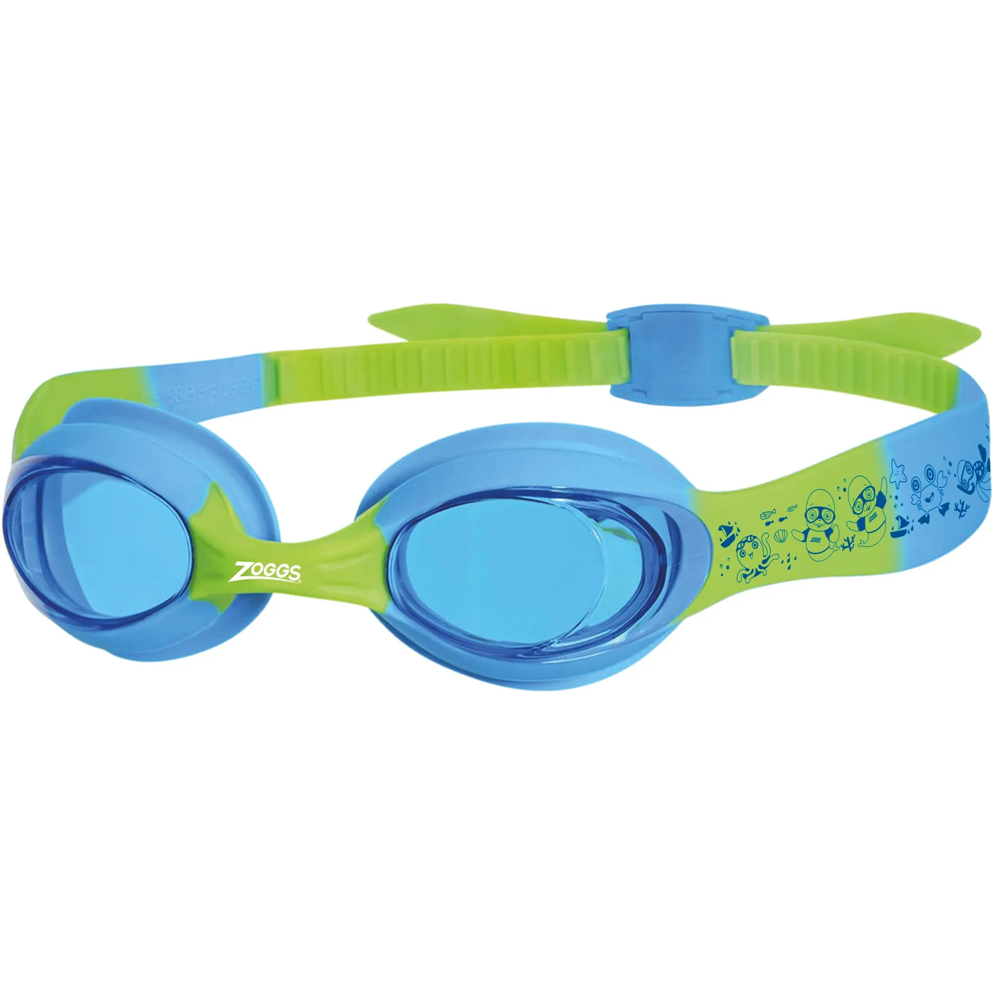 Zoggs - Little Twist Swimming Goggles Kids blue green